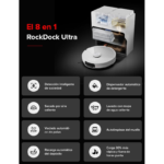 Roborock S8 MaxV Ultra 10000 Pa Robot Aspirador - Imagen 3