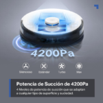 TP-Link Tapo RV30C con Mopa 4200 Pa Batería de 3200 mAh Robot Aspirador - Imagen 2