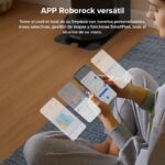 Roborock QV 35A Set Mopa Rotatoria Negra 8000 Pa Robot Aspirador y Friegasuelos - Imagen 2