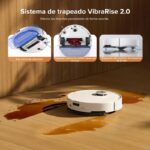 Roborock Q10 S5+ Base Autovaciado 7 Semanas Blanco 10000 Pa Robot Aspirador y Friegasuelos - Imagen 2