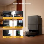 Roborock Qrevo S5V Triple Antienredos Base Multifunción 12000 Pa Robot Aspirador y Friegasuelos - Imagen 4