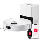 Roborock Q10 S5+ Base Autovaciado 7 Semanas Blanco 10000 Pa Robot Aspirador y Friegasuelos