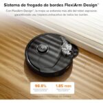 Roborock Qrevo Pro 7000Pa Negro Robot Aspirador y Fregasuelos - Imagen 2