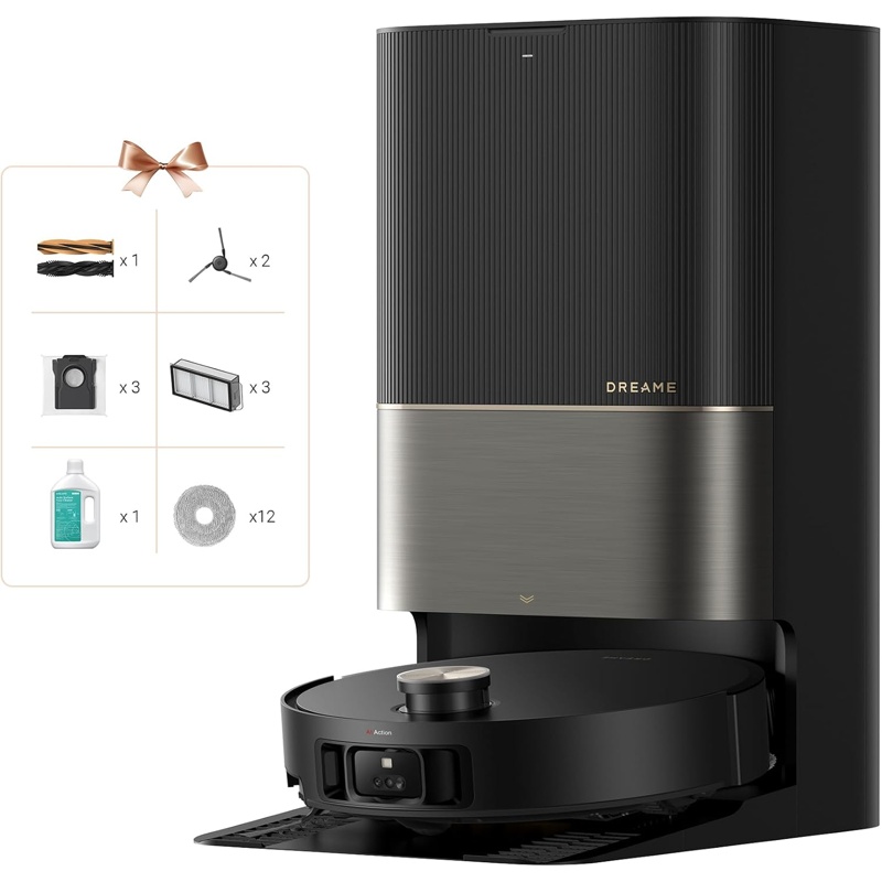 csXRGfhuFg Dreame X50 Ultra Complete Control por App Color Negro 20000 Pa Robot Aspirador y Friegasuelos - Imagen 1