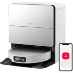 Roborock Saros 10 IA Ultradelgado 8 cm 22000 Pa Robot Aspirador y Friegasuelos