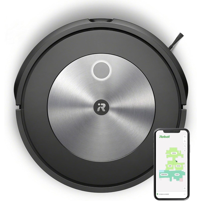 wcdeyazpDC iRobot Roomba j7 WiFi 0,4L Robot Aspirador - Imagen 1